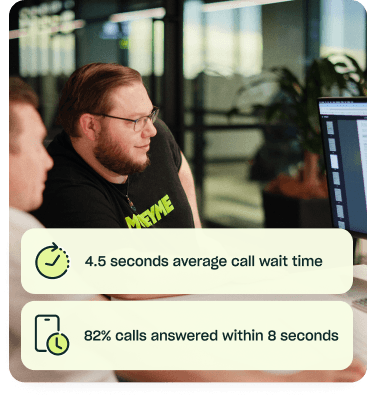 Dedicated broker support team